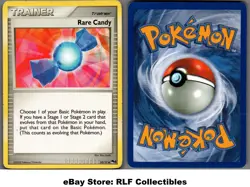 2008 Pokemon, POP Series 8, #10/17 Rare Candy, Uncommon - Image 1