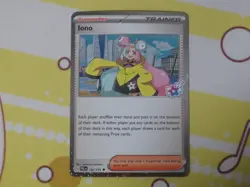 Iono 185/193 Paldea Evolved Cosmos holo promo Pokemon TCG - Image 1