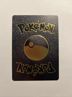 Charizard VMAX SV107/SV122 Black Gold Foil Pokemon Card FanArt - Image 2