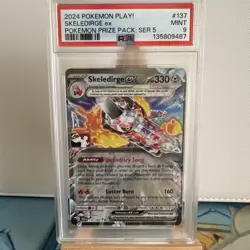 Skeledirge ex Prize Pack Series 5 Holo Play! Pokemon Stamped Promo 137/182 PSA 9 - Image 1