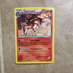 Pokemon Charizard Holo Rare 19/113 Stage 2 160 HP 150 Attack 2015 TCG - Image 1