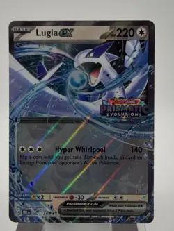 Lugia EX Prismatic Evolutions STAMPED Promo 082/131 Pokemon 2025 - Image 2