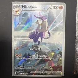 Pokemon TCG White Flare Mienshao Card IR 134/086 English - Image 1