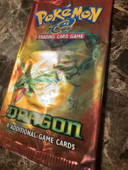EX Dragon Booster Pack (EMPTY) - Rayquaza - Vintage - Pokemon TCG - Image 3