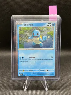 Pokemon TCG - Squirtle SV#48 Holo Cosmos Black Star Promo Rare - Image 3