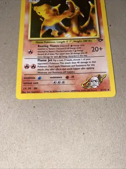 Pokemon Blaine's Charizard Gym Challenge Holo Rare 2/132 100 HP Unlimited - Image 2