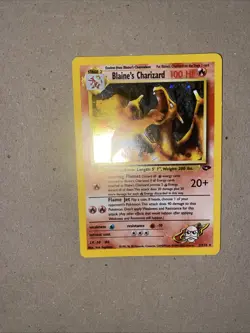 Pokemon Blaine's Charizard Gym Challenge Holo Rare 2/132 100 HP Unlimited - Image 5