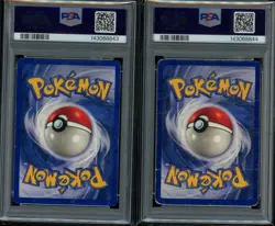 PSA 1 Gastly & Haunter shadowless Sequential Set #29/50 1999 Pokemon WoTC PR - Image 2