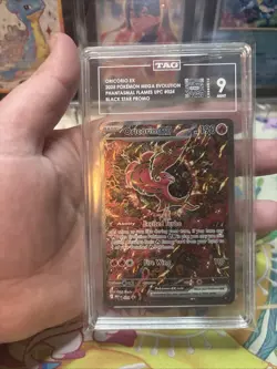 Pokemon Oricorio ex 024 Mega Evolution Black Star Promo TAG Mint 9 - Image 1
