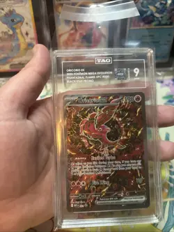 Pokemon Oricorio ex 024 Mega Evolution Black Star Promo TAG Mint 9 - Image 4