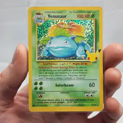 Pokemon TCG Venusaur 15/102 Celebrations: Classic Collection Holo Rare - MINT - Image 1