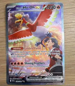 Pokemon Ethan's Ho-Oh ex 230/182 Sv10 Destined Rivals Special Illustration Rare… - Image 1