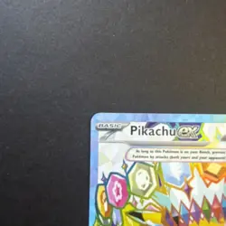 Pokemon: Pikachu EX Ultra Rare Full Art Holo Surging Sparks 219/191 - NM- - Image 2