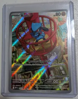 Riolu Pokemon Center Stamped MEP Mega Evolution Promo 010 Pokemon - Image 1