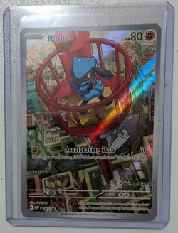Riolu Pokemon Center Stamped MEP Mega Evolution Promo 010 Pokemon - Image 2