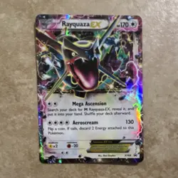Pokemon Rayquaza EX Ultra Rare Holo XY69 Dragon 170 HP 130 Attack XY TCG - Image 1