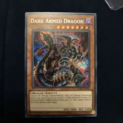 Dark Armed Dragon LCKC-EN068 Secret Rare Near Mint 1st Edition Yugioh - Image 1
