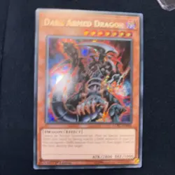 Dark Armed Dragon LCKC-EN068 Secret Rare Near Mint 1st Edition Yugioh - Image 2