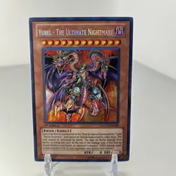 Yugioh Yubel - The Ultimate Nightmare LCGX-EN199 Secret Rare 1st Ed NM - Image 1