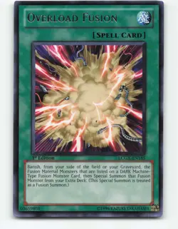Overload Fusion LCGX-EN185 Legendary Collection 2: The Duel Academy Years 1st Ed - Image 1