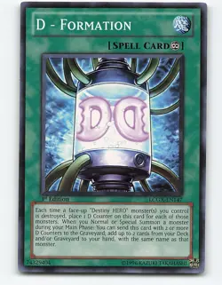 D - Formation #LCGX-EN147 1st Edition Yugioh Card - Image 1