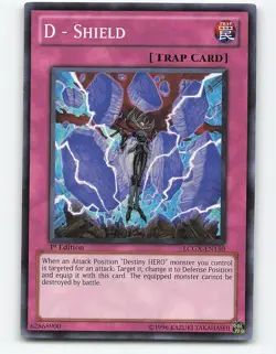 D -Shield #LCGX-EN150 1st Edition Yugioh Card - Image 1