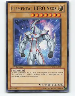 Elemental HERO Neos #LCGX-EN008 1st Edition Yugioh Card - Image 1