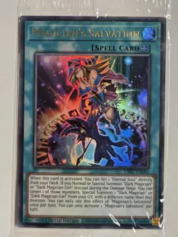Magician's Salvation LART-EN060 SEALED The Lost Art Promotion Yugioh Limited NM - Image 1