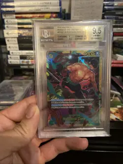 Roronoa Zoro #OP06-118 SEC One Piece Wings of the Captain ENGLISH BGS 9.5 - Image 1