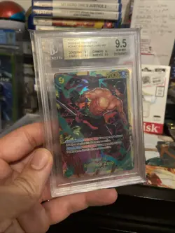 Roronoa Zoro #OP06-118 SEC One Piece Wings of the Captain ENGLISH BGS 9.5 - Image 3