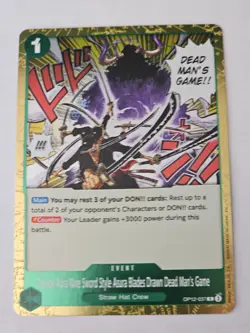 One Piece - Demon Aura Nine Sword Style FOIL - Legacy of the Master - Image 1