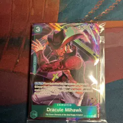 Dracule Mihawk (Illustration Box Vol.4) ST12-003 One Piece Promotion Cards Foil - Image 2