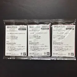 ONE PIECE Card Game 7 seven eleven promo luffy Ace Sabo leader 3set japan V8 - Image 2