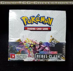 Pokemon ⭐ Rebel Clash Booster Box New Factory Sealed Sword Shield English Packs - Image 1