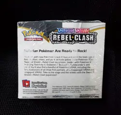Pokemon ⭐ Rebel Clash Booster Box New Factory Sealed Sword Shield English Packs - Image 3