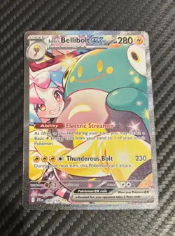 Pokemon TCG - Zacian, Volcanion, Bellibolt - 3 Card Holo EX Lot - JTG - SIR Lot - Image 4