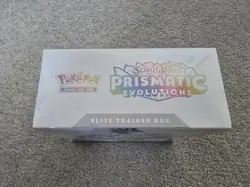 Pokemon TCG Prismatic Evolutions Elite Trainer Box ETB Sealed New See Pictures - Image 4
