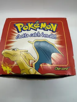 23K Gold Plated CHARIZARD Trading Card 1999 Burger King Pokemon Ball Red In Box - Image 2