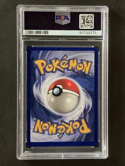 1999 Pokemon Fossil TCG #21 Haunter PSA 8 - Image 2