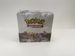 Pokemon TCG Sword Shield Rebel Clash Booster Box BRAND NEW FACTORY SEALED - Image 1
