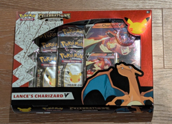 POKEMON CELEBRATIONS COLLECTION LANCE'S CHARIZARD V BOX - BRAND NEW SEALED - Image 1