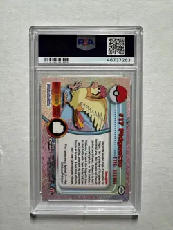 Pidgeotto 2000 Topps Chrome Pokemon T.V. TV #17 PSA 10 Gem Mint - Image 2