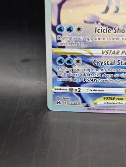 Pokemon Glaceon VSTAR Crown Zenith Galarian Gallery Ultra Rare Holo GG40/GG70 - Image 5