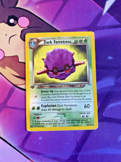 Dark Forretress - 35/105 [Neo Destiny] Pokemon TCG - 1st EDITION - Uncommon - MP - Image 1