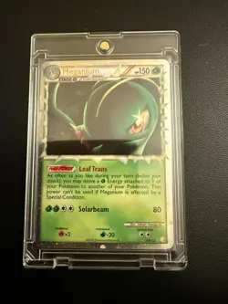 Pokemon Heartgold & SoulSilver 109/123 Meganium Holo Rare NEAR MINT-MINT - Image 1