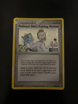 Pokemon TCG Professor Elm's Training Method 89/115 Unseen Forces Holo Rare NM - Image 1