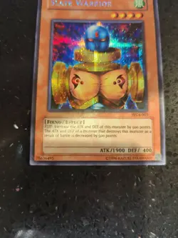 Yu-Gi-Oh Slate Warrior WC4-003 LP - Image 2