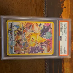 Pokemon Pikachu Crown Zenith Secret Rare Full Art Holo PSA 10 #160/159 - Image 1