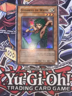 Yugioh! Goddess of Whim MP1-003 McDonald’s Promo Super LP - Image 1