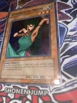 Yugioh! Goddess of Whim MP1-003 McDonald’s Promo Super LP - Image 2